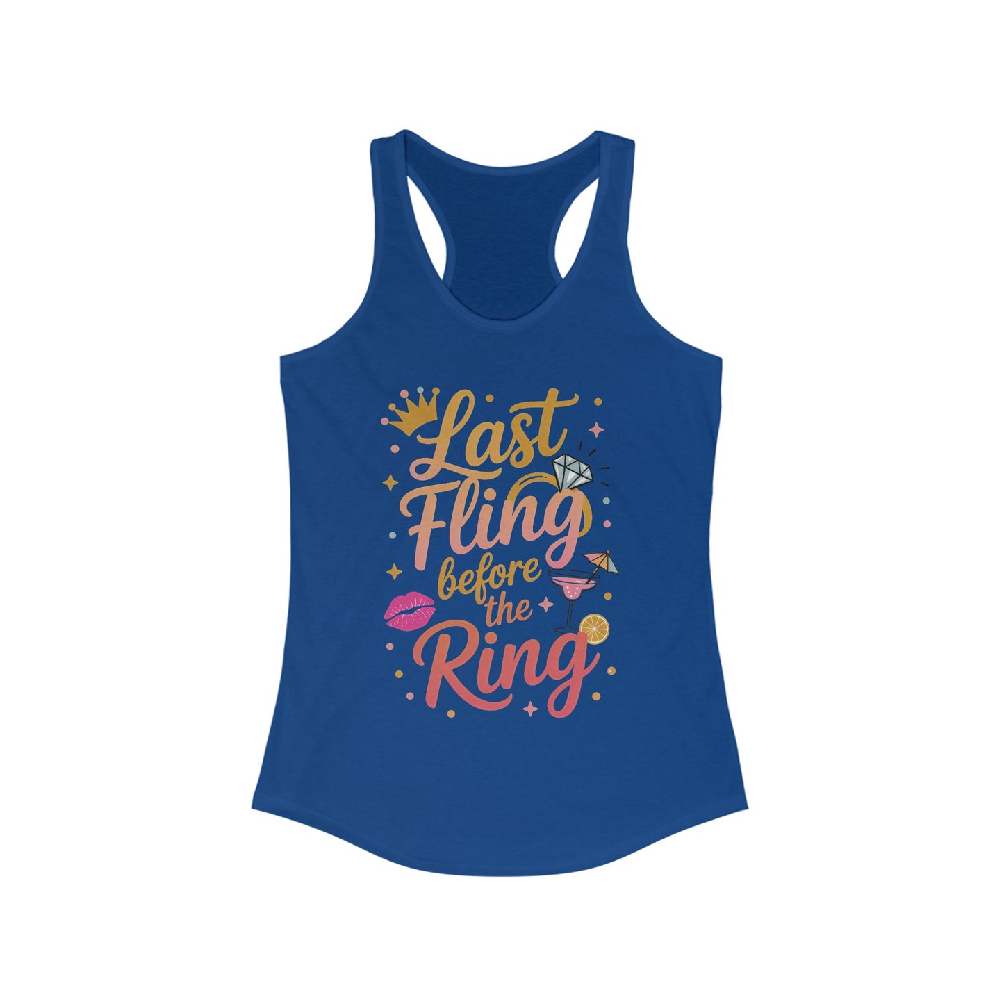 Last Fling Before the Ring T-Shirt, Bachelorette Party Tee, Bridesmaid Wedding Tee, Hen Party Shirts, Bridal Shower,  Bridesmaids Gift