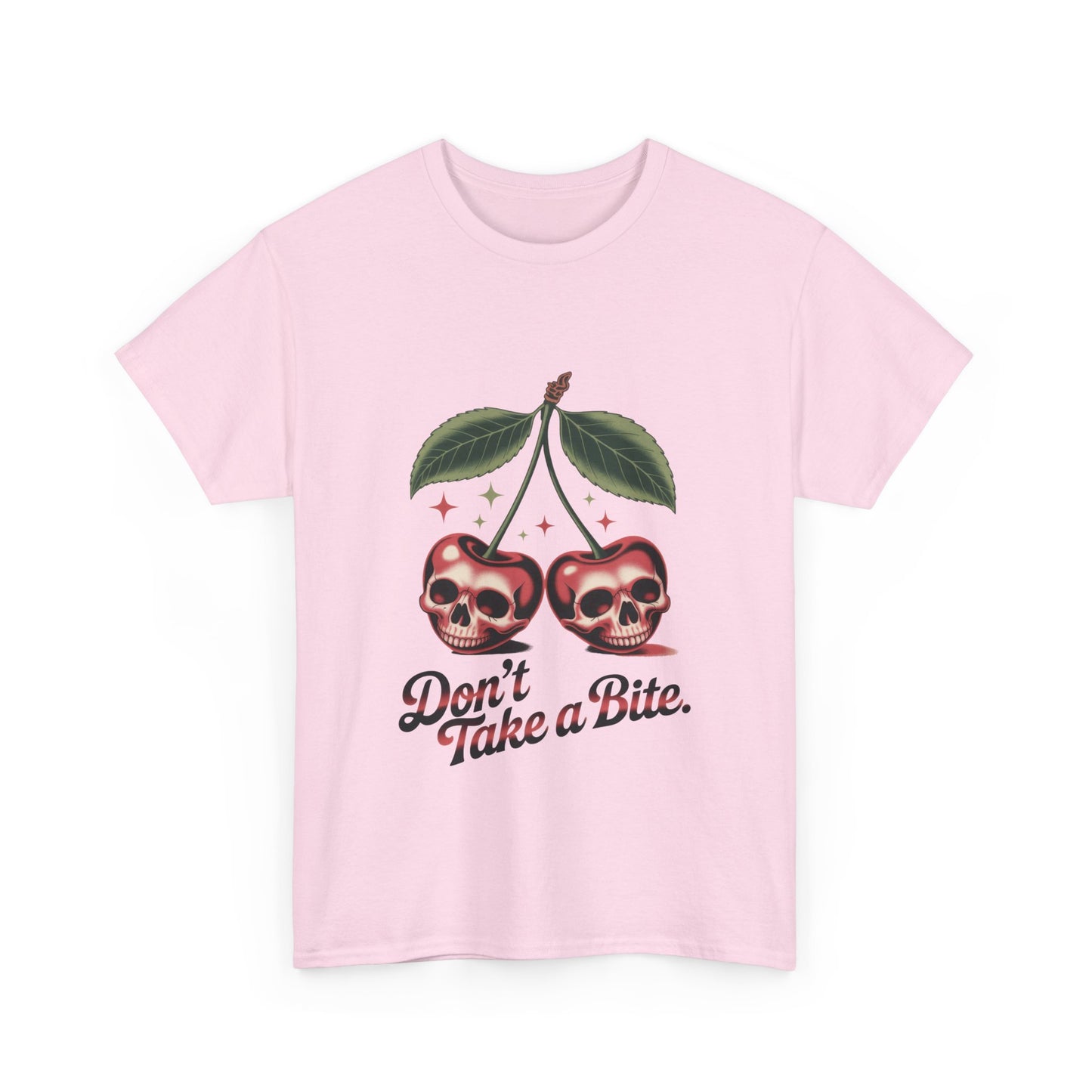 Skull Cherry Womens Graphic Tee, Edgy Tee, Unique Gift, Halloween Apparel, Cute Gothic Fruit Graphic Tee for Women, Funny Dark Style Shirt