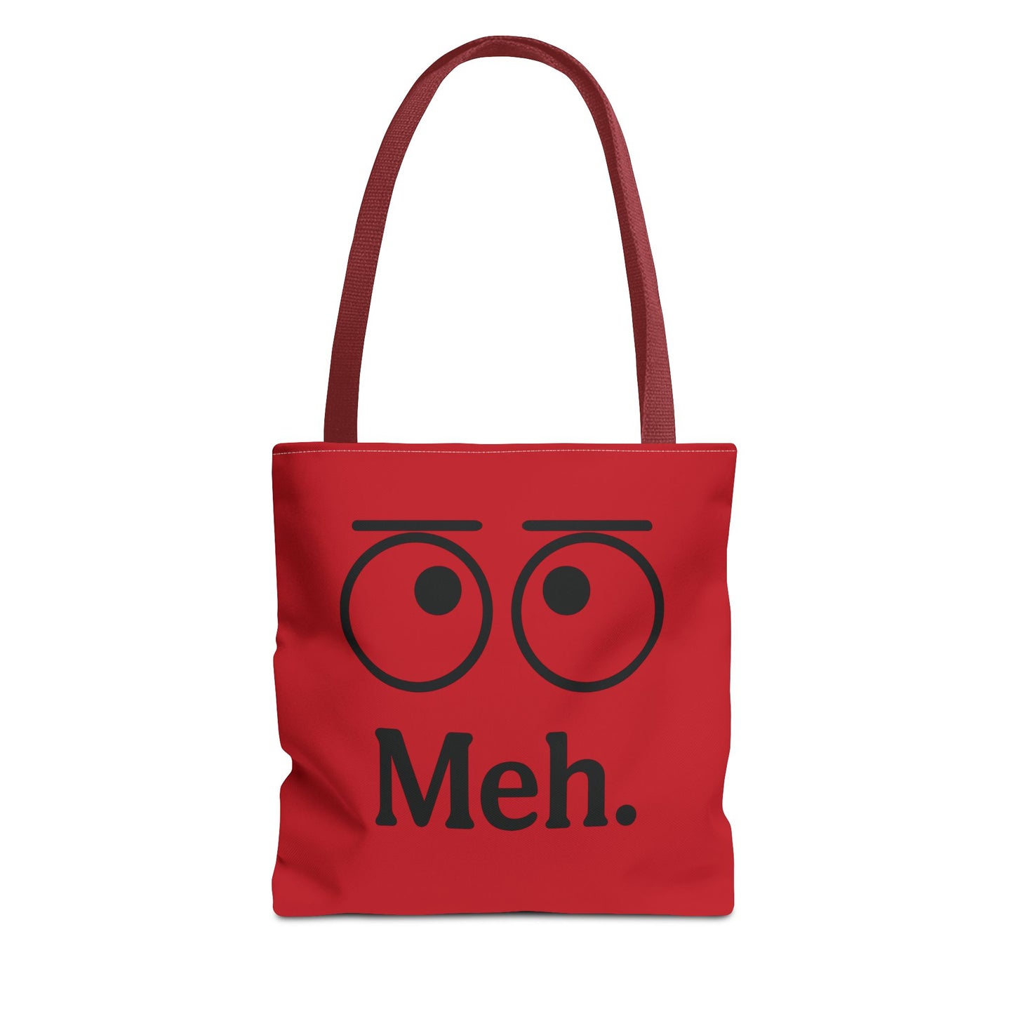 Meh. Tote Bag - Perfect Gift for Sarcastic Friends, Trendy Everyday Use, Unique Statement Accessory, Ideal for School, Work, Shopping