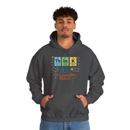 Science Hoodie for Men, Funny Nerd Hoodie, Element of Humor Sweatshirt, Science Lover Gift for Him, Chemistry Lover Gift