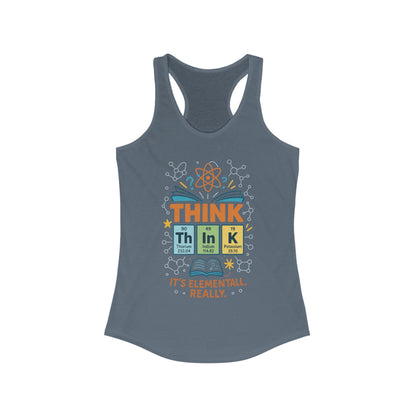 Nerd Tank Top for Women, Funny Chemistry Shirt, Cute Science Graphic Tank, STEM Gift for Her, Gift for Students, Motivational Fitness Shirt