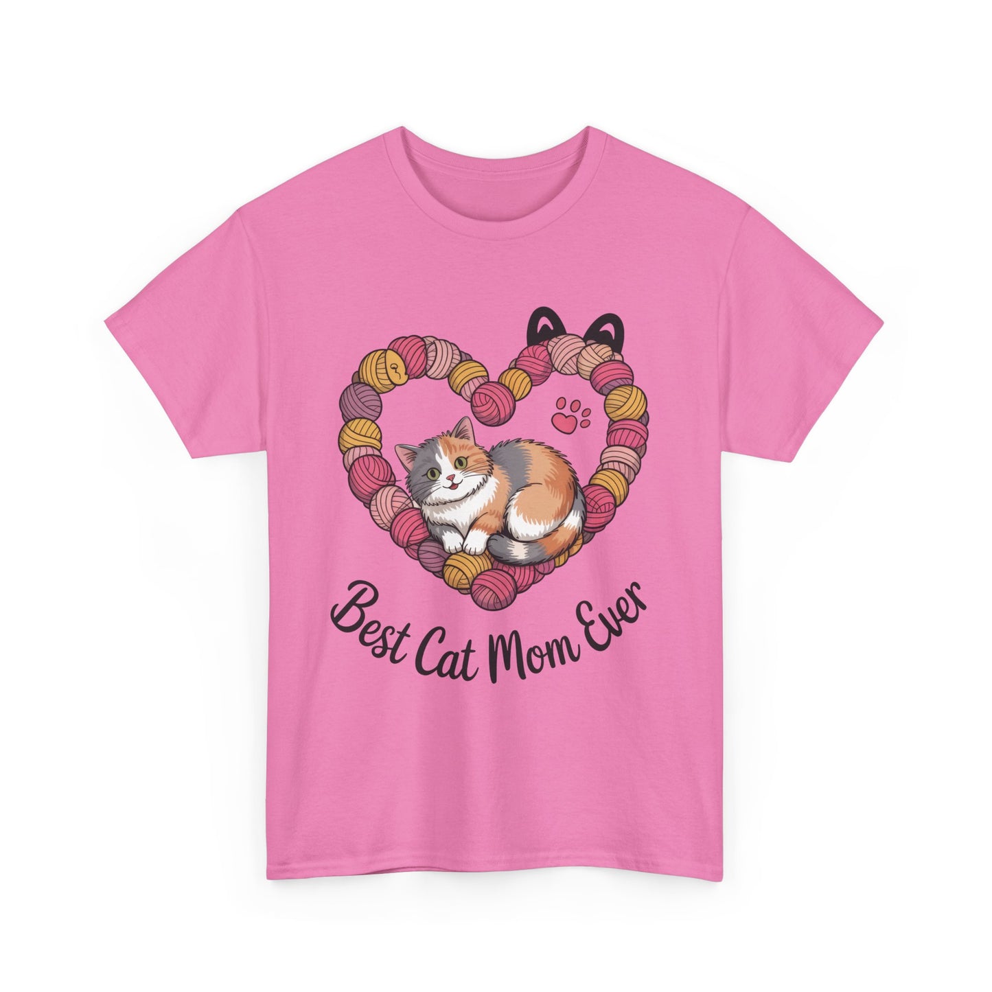 Best Cat Mom Ever T-Shirt, Cat Lover Gift, Pet Mom Shirt, Funny Animal Apparel, Cute Gift for Cat Moms, Gift for Cat Lovers, Kitty Mom Shirt