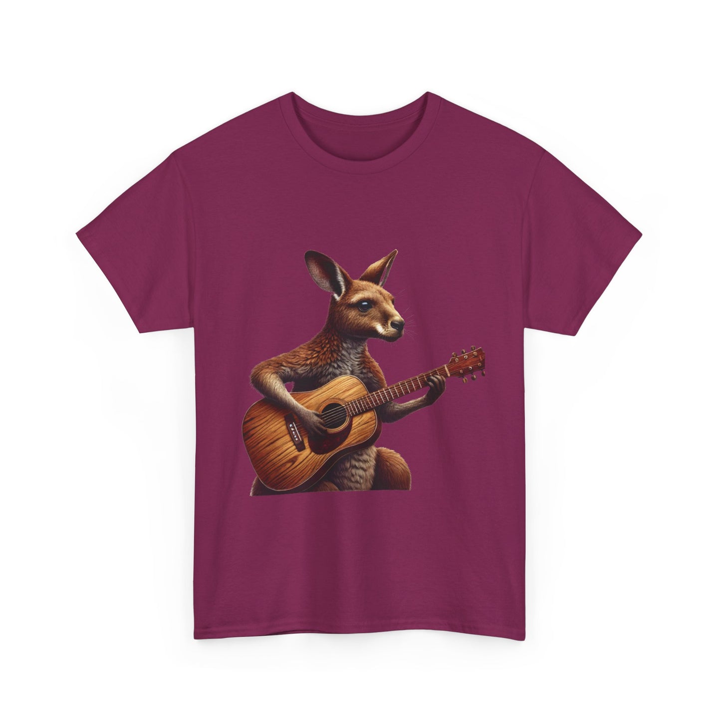 Funny Kangaroo Playing Guitar T-Shirt, Cute Animal Music Lover Shirt,  Aussie Wildlife Gift Idea, Music Lovers, Animal Tee, Fun Gift