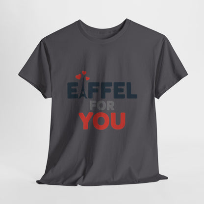 Eiffel For You Romantic Paris Graphic Womens T-Shirt, Eiffel Shirt