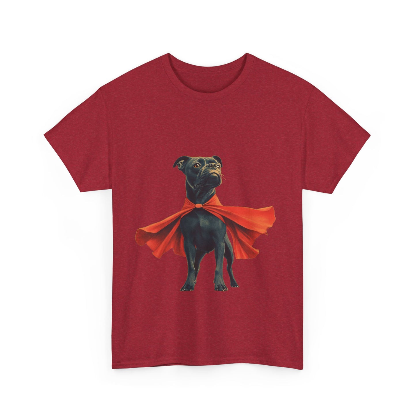 Superhero Dog Tee - Playful Pet Shirt, Gift for Dog Lovers, Fun Casual Wear, Perfect for Birthdays