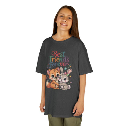 Kids Animal Friends Tee - Best Friends Forever Shirt, Gift for Kids, Toddler T-Shirt, Cute Animal Design, Birthday Gift, Summer Wear