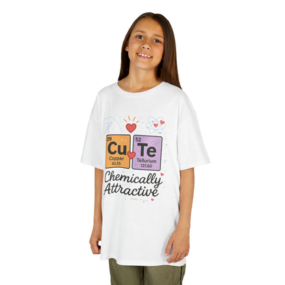 Cute Science Kids TeeT-Shirt, Periodic Table Tee, Funny Nerdy Gift for Young Girl, Cute Chemistry Young Girl T-Shirt, Classroom Wear
